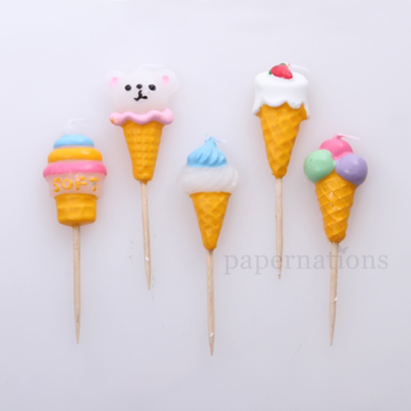 Ice Cream Candles